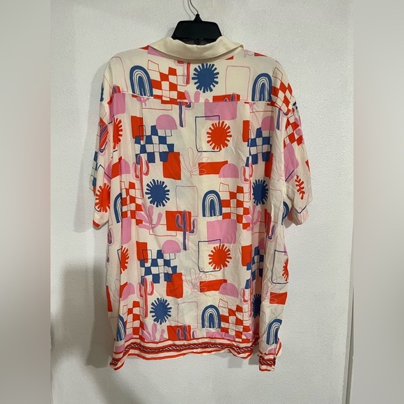 Original use print NWOT shirt print lightweight, material size XXL - Picture 4 of 5